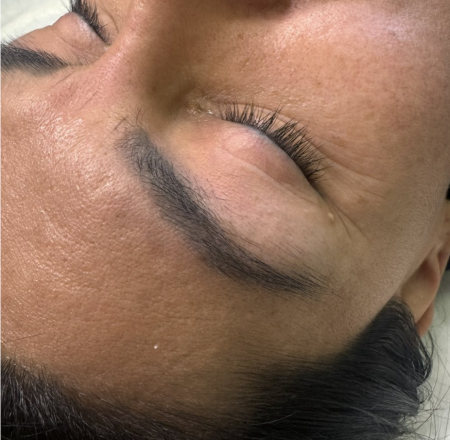 Before Brow Sculpt and Tint